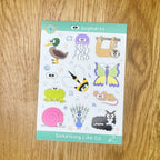 Bugmarks Sticker Sheet