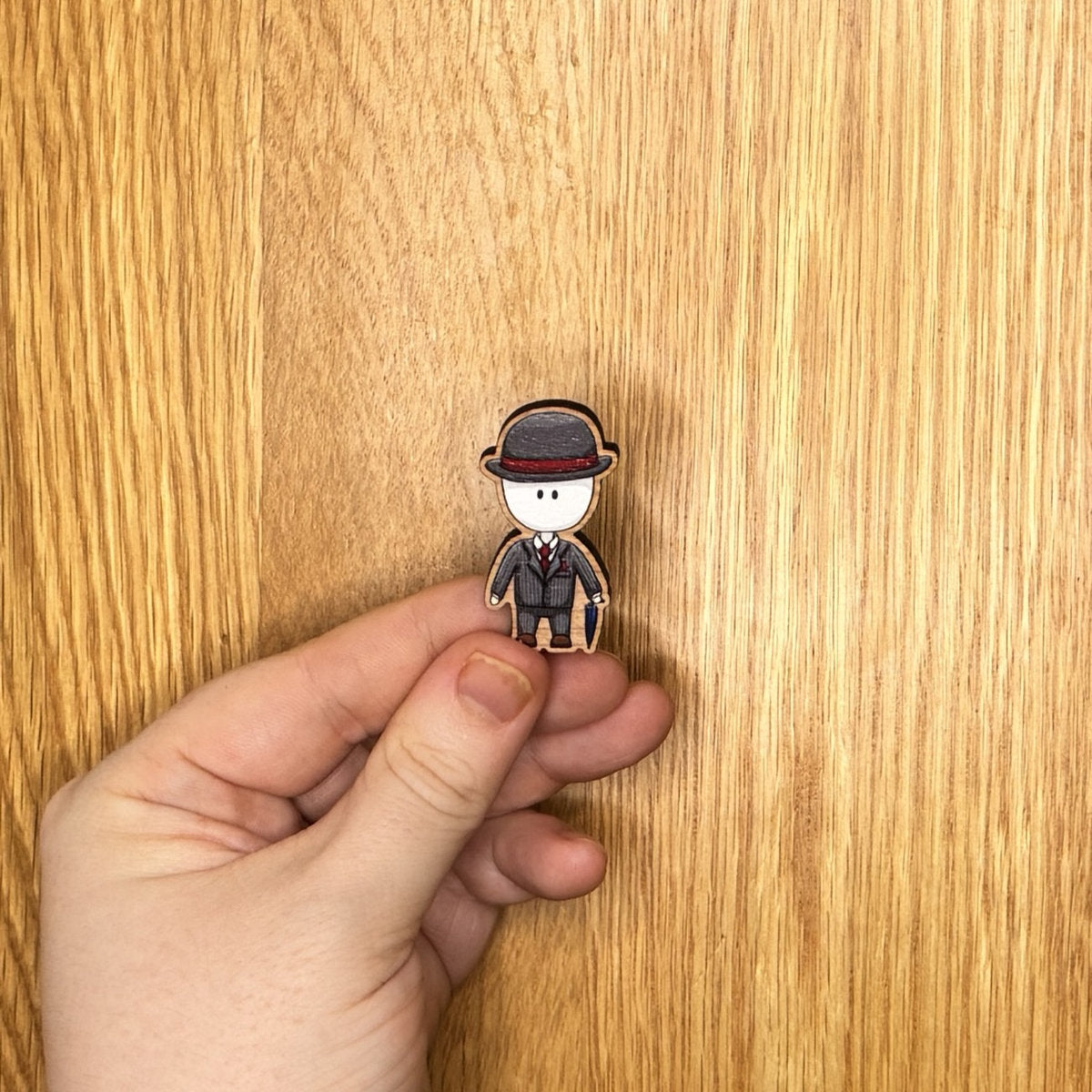 Businessman - Wooden Pin
