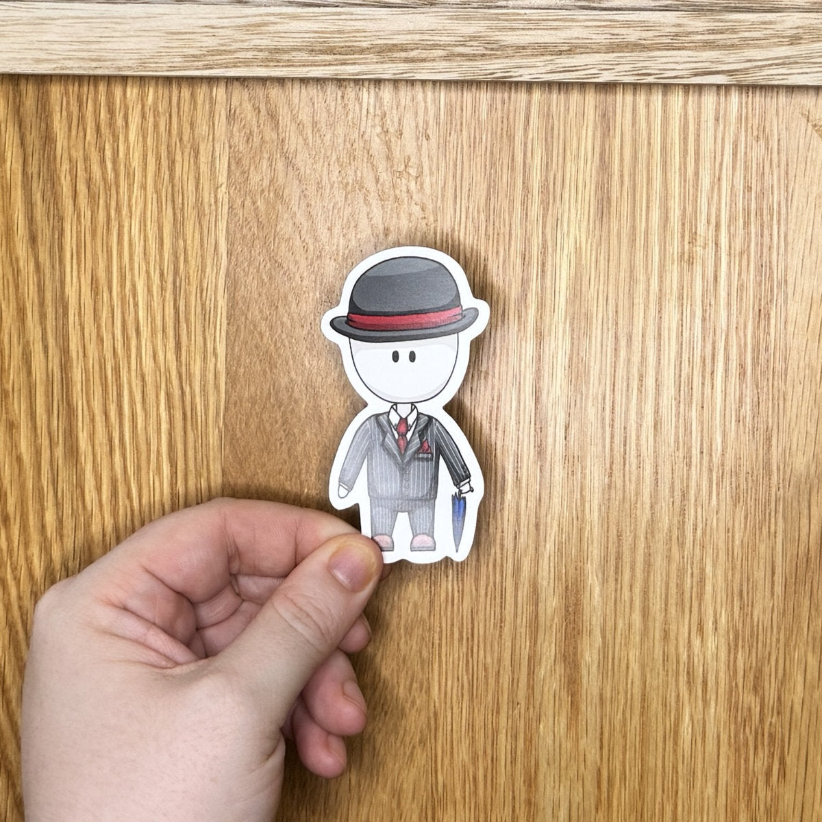 Businessman - Die Cut Sticker