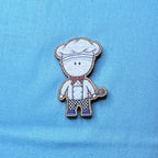 Chef - Wooden Pin