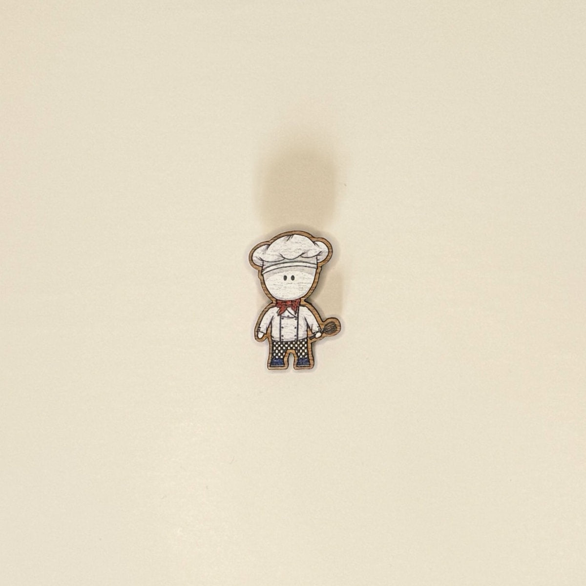 Chef - Wooden Pin