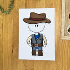 Cowboy - Art Print