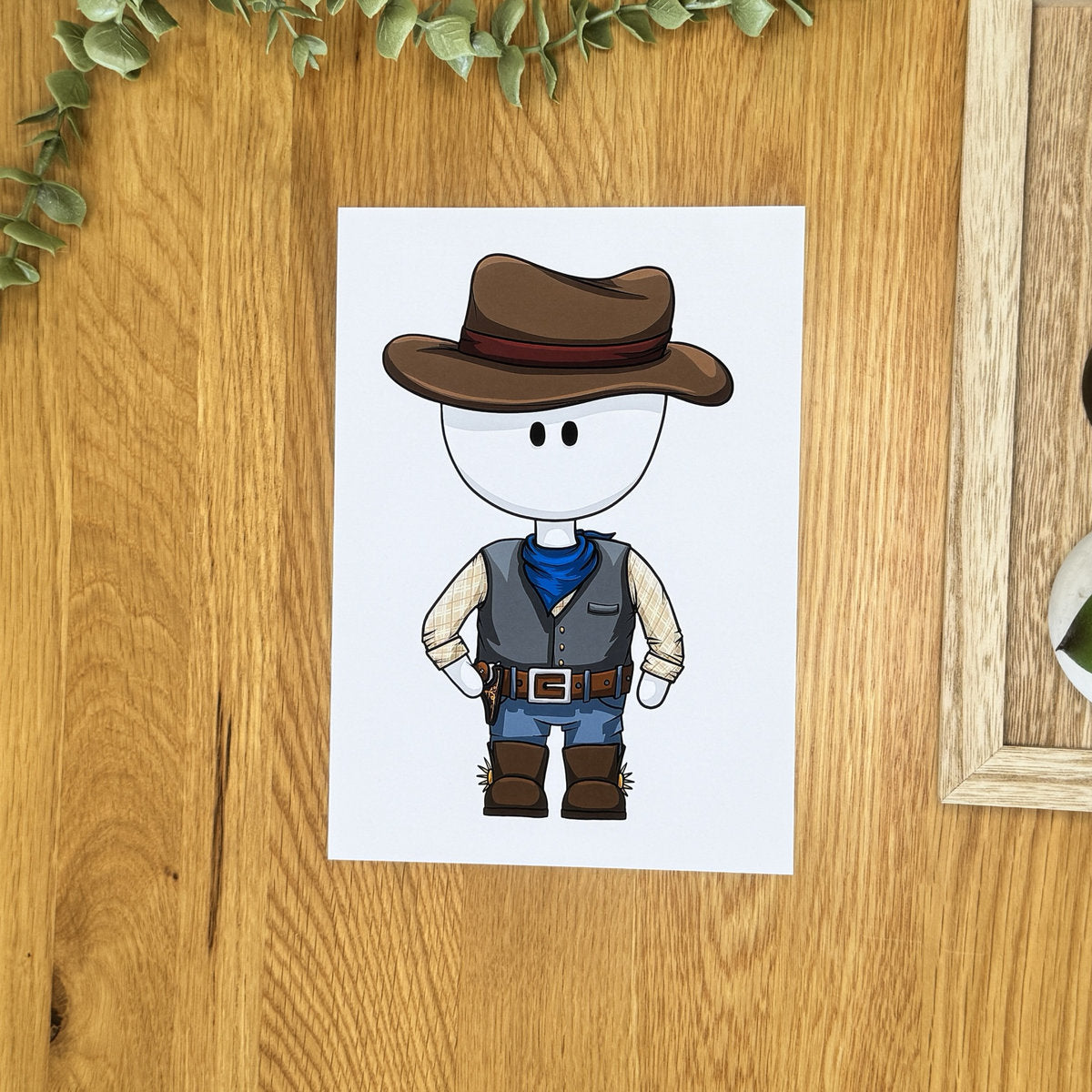 Cowboy - Art Print