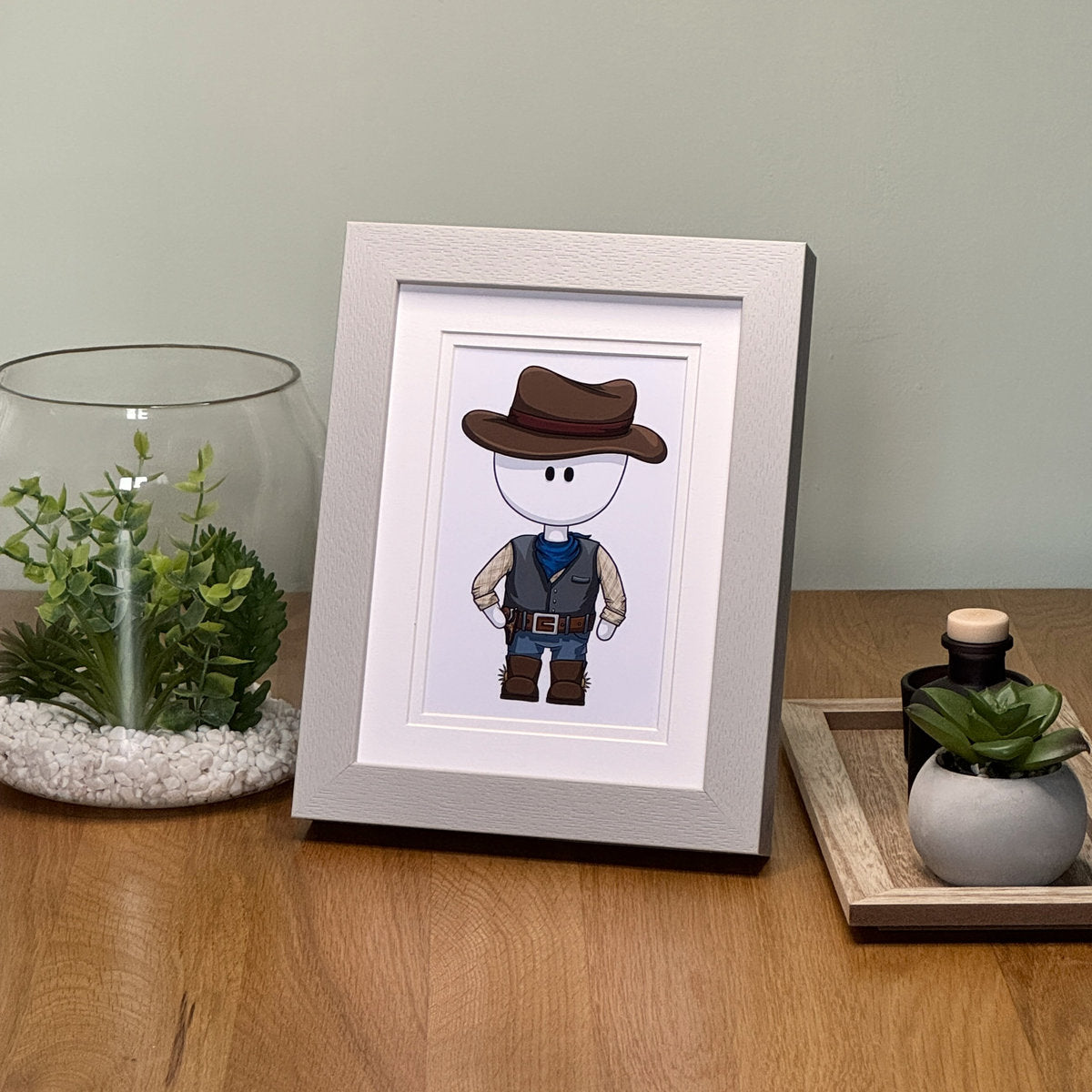 Cowboy - Art Print