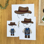 Cowboy - Art Print