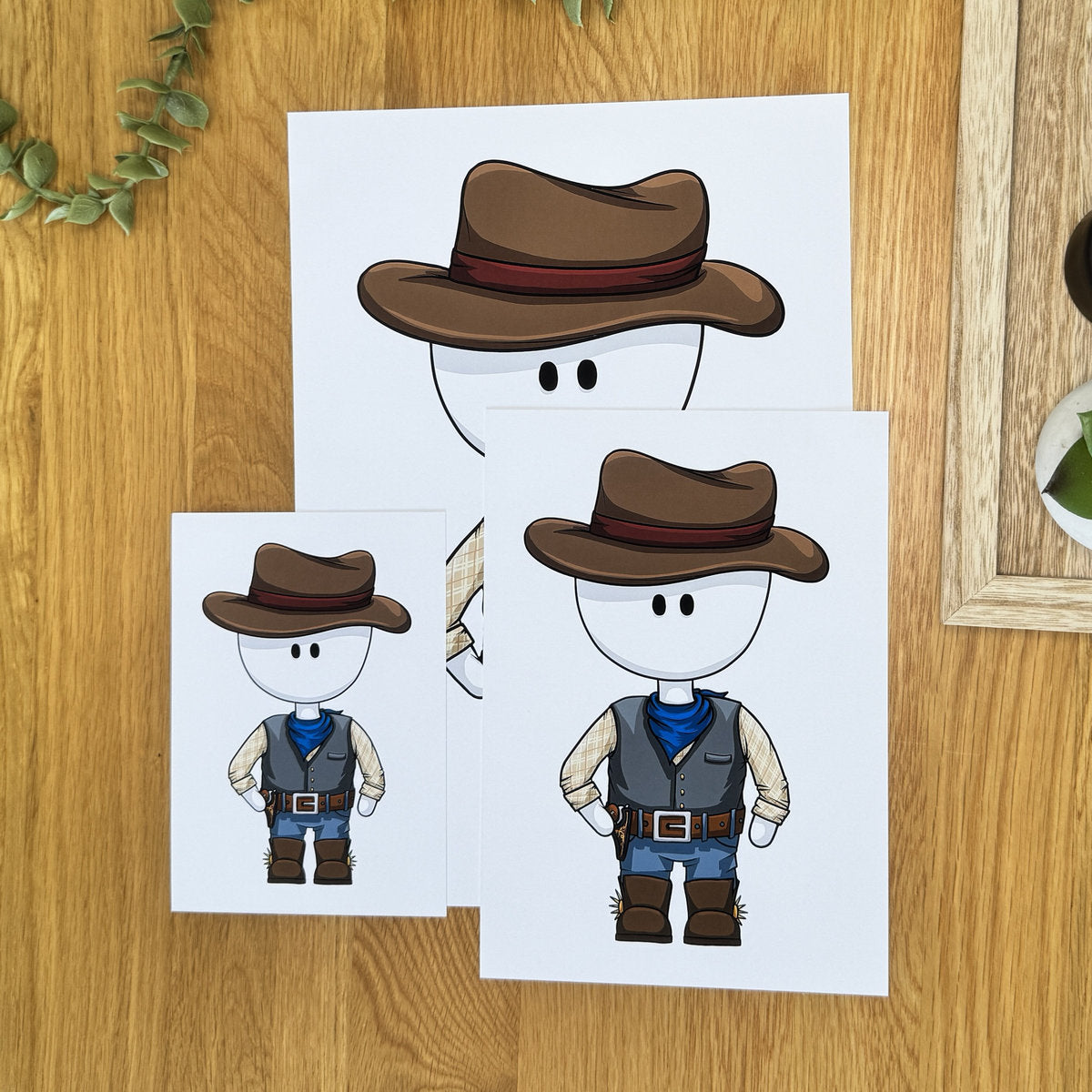 Cowboy - Art Print