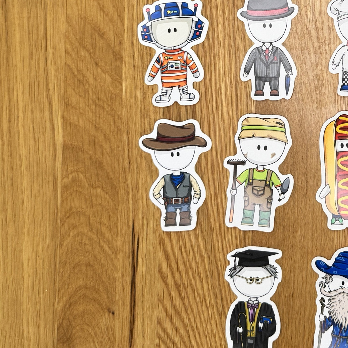 Cowboy - Die Cut Sticker