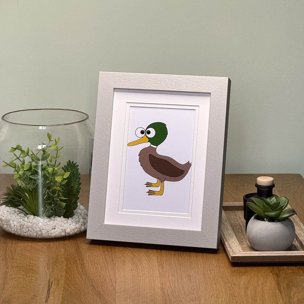 Duck (drake) - Art Print