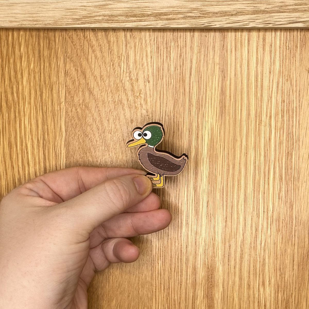 Duck (Drake) - Wooden Pin
