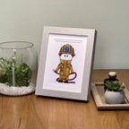 Firefighter - Art Print