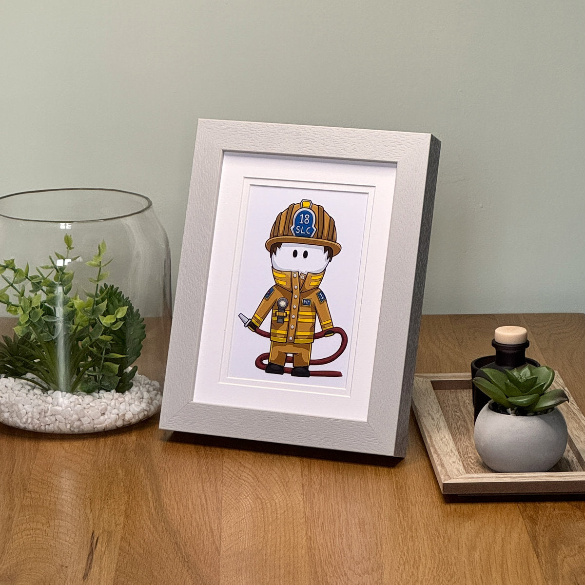 Firefighter - Art Print