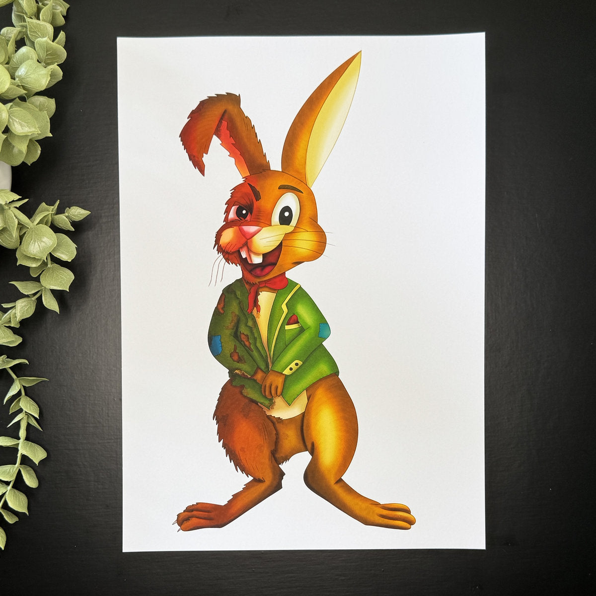 Fractured Rabbit - Art Print