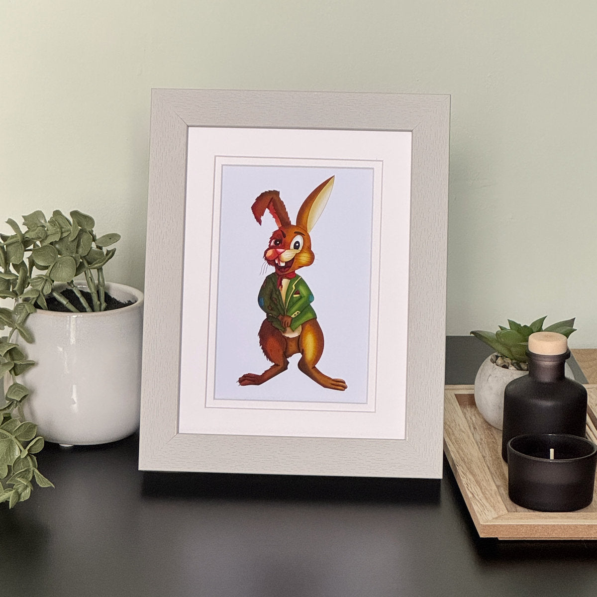 Fractured Rabbit - Art Print