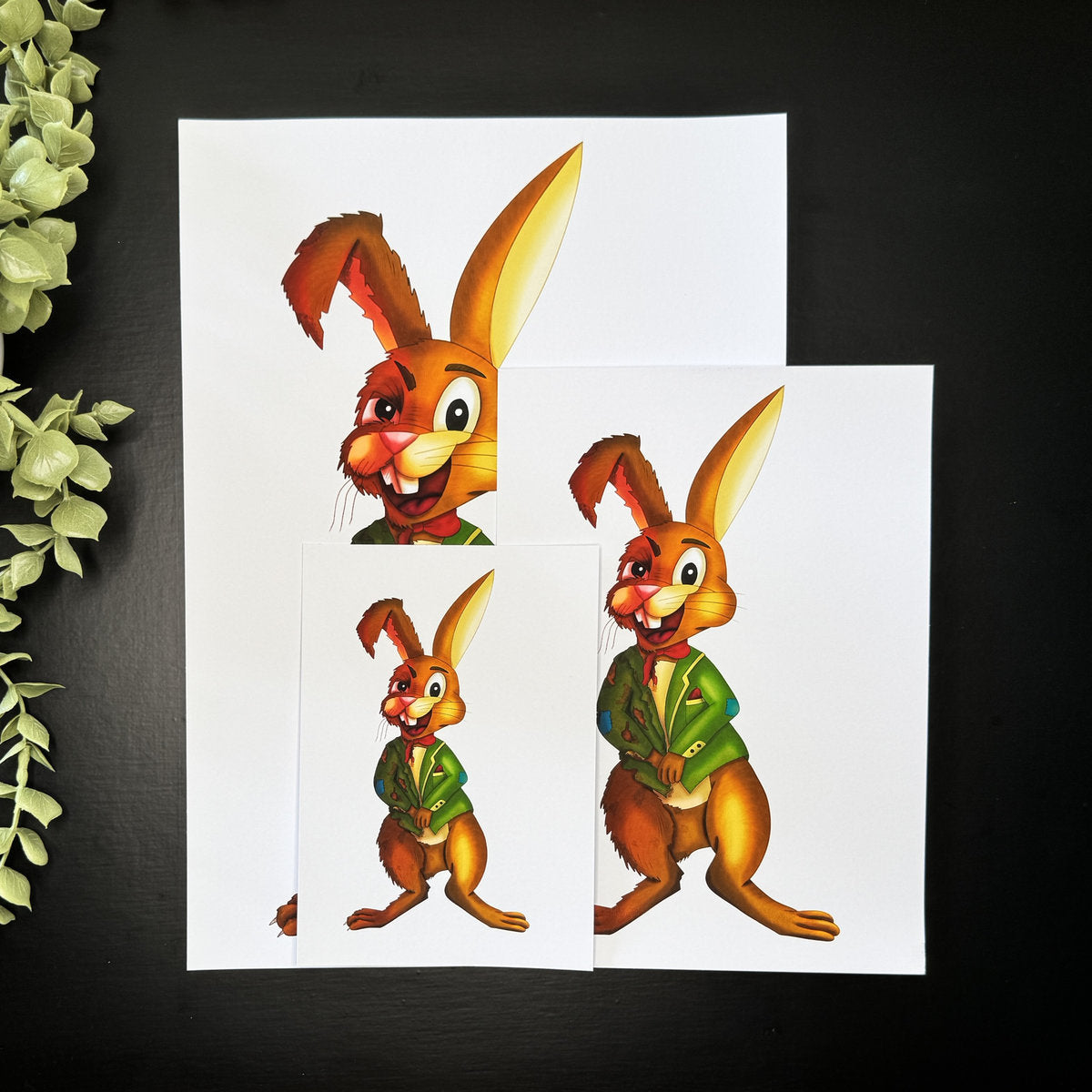 Fractured Rabbit - Art Print