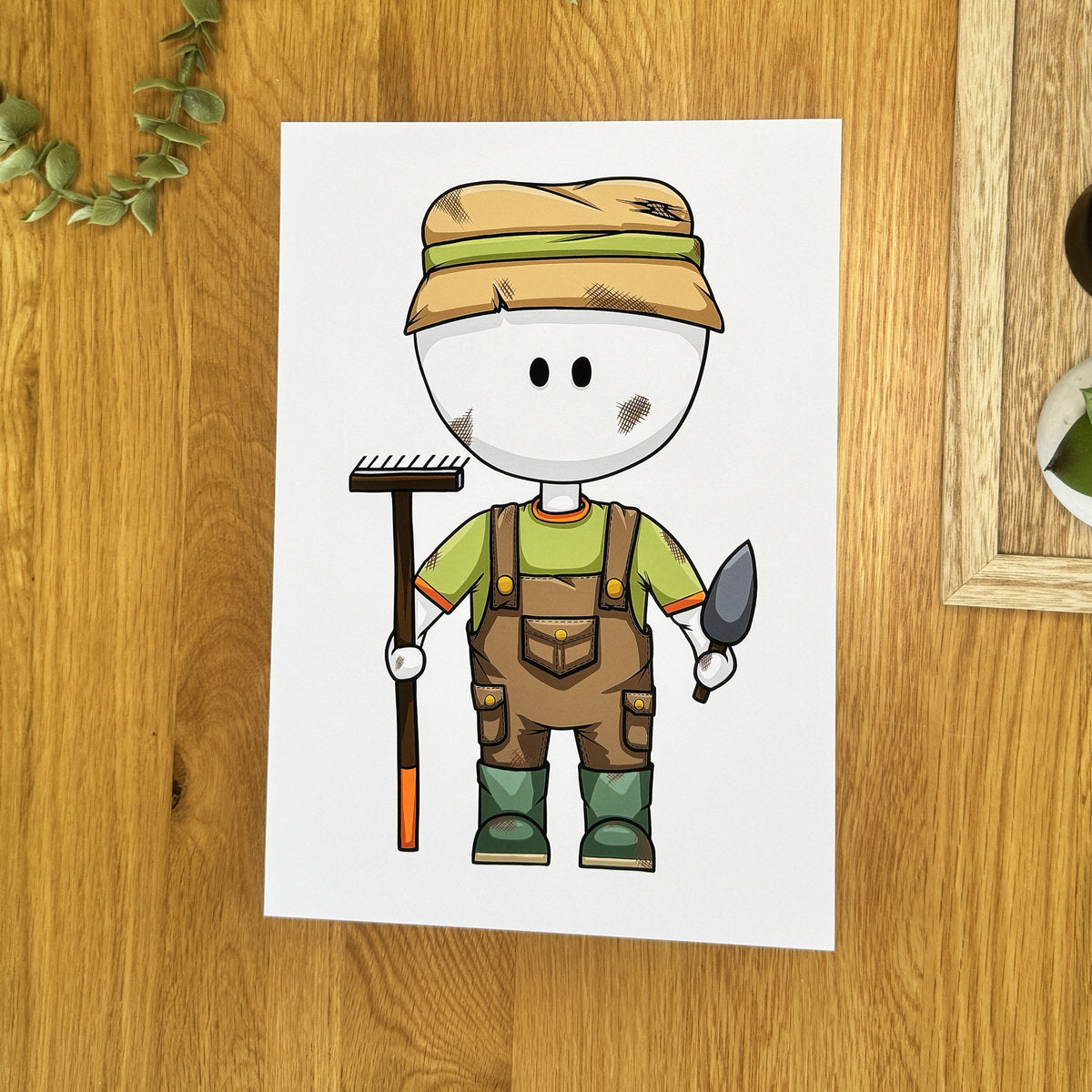 Gardener - Art Print