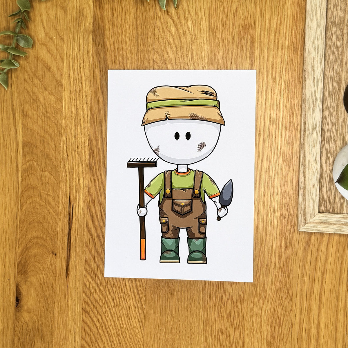 Gardener - Art Print
