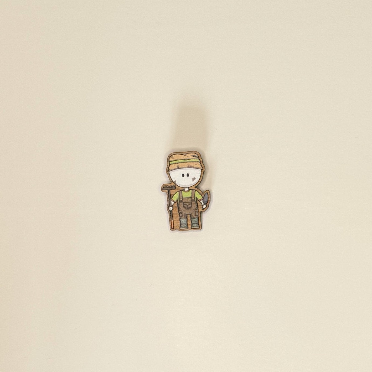 Gardener - Wooden Pin