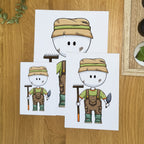 Gardener - Art Print