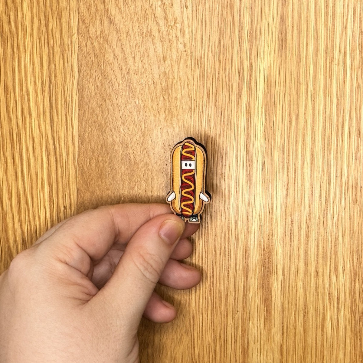 Hotdog - Wooden Pin