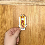 Hot Dog - Die Cut Sticker