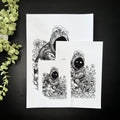 Hugo (In Blooms) - Art Print