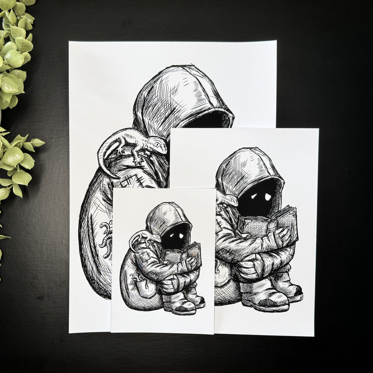 Hugo (Lost In A Story) - Art Print