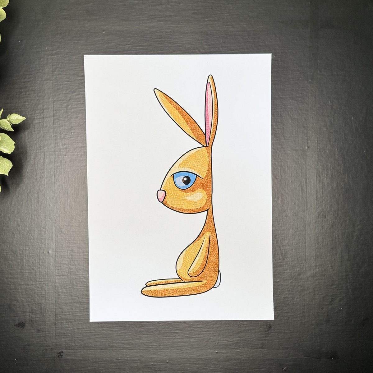 Meh Bunny - Art Print