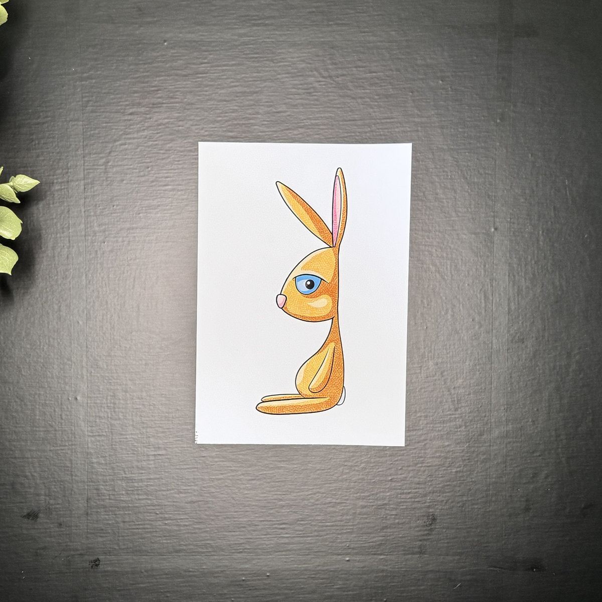 Meh Bunny - Art Print