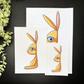 Meh Bunny - Art Print