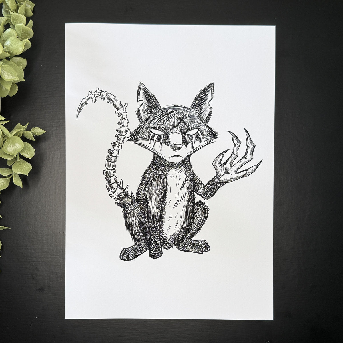 Modified Fox - Art Print