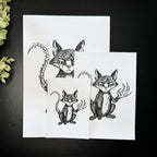 Modified Fox - Art Print