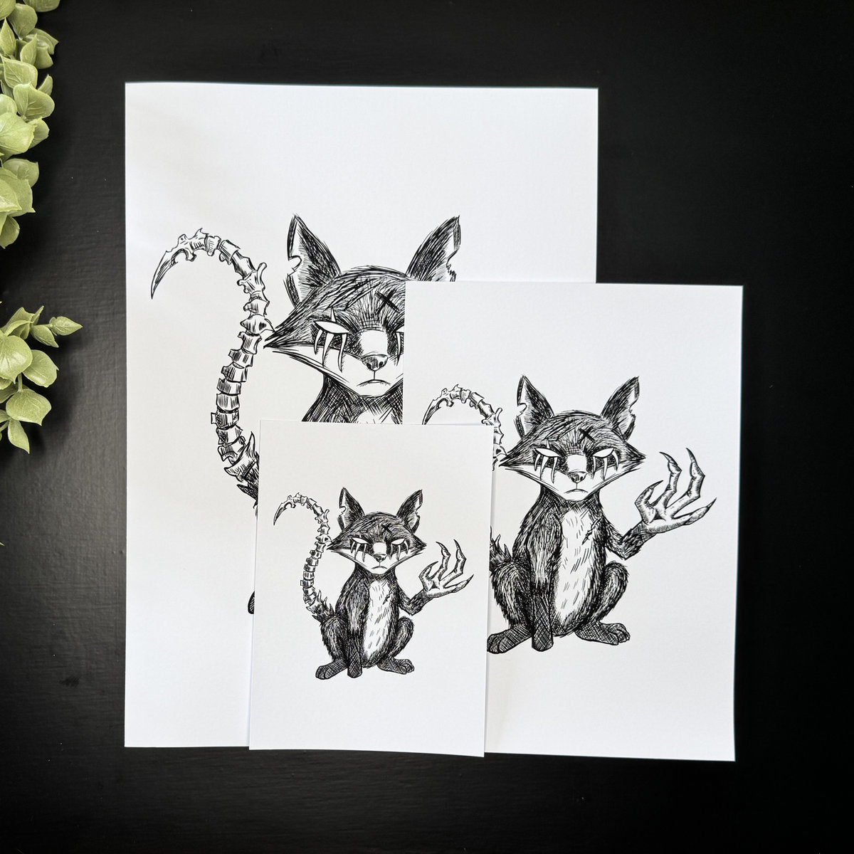 Modified Fox - Art Print