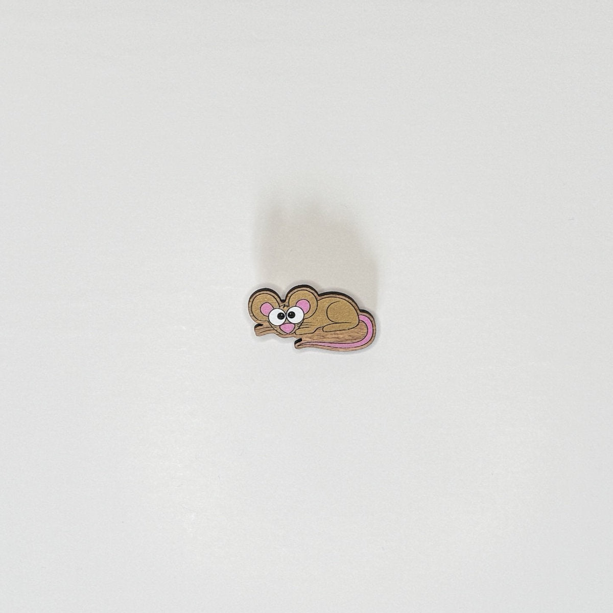 Mouse - Wooden Pin