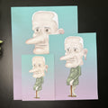 Old Man - Art Print