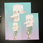 Old Man - Art Print