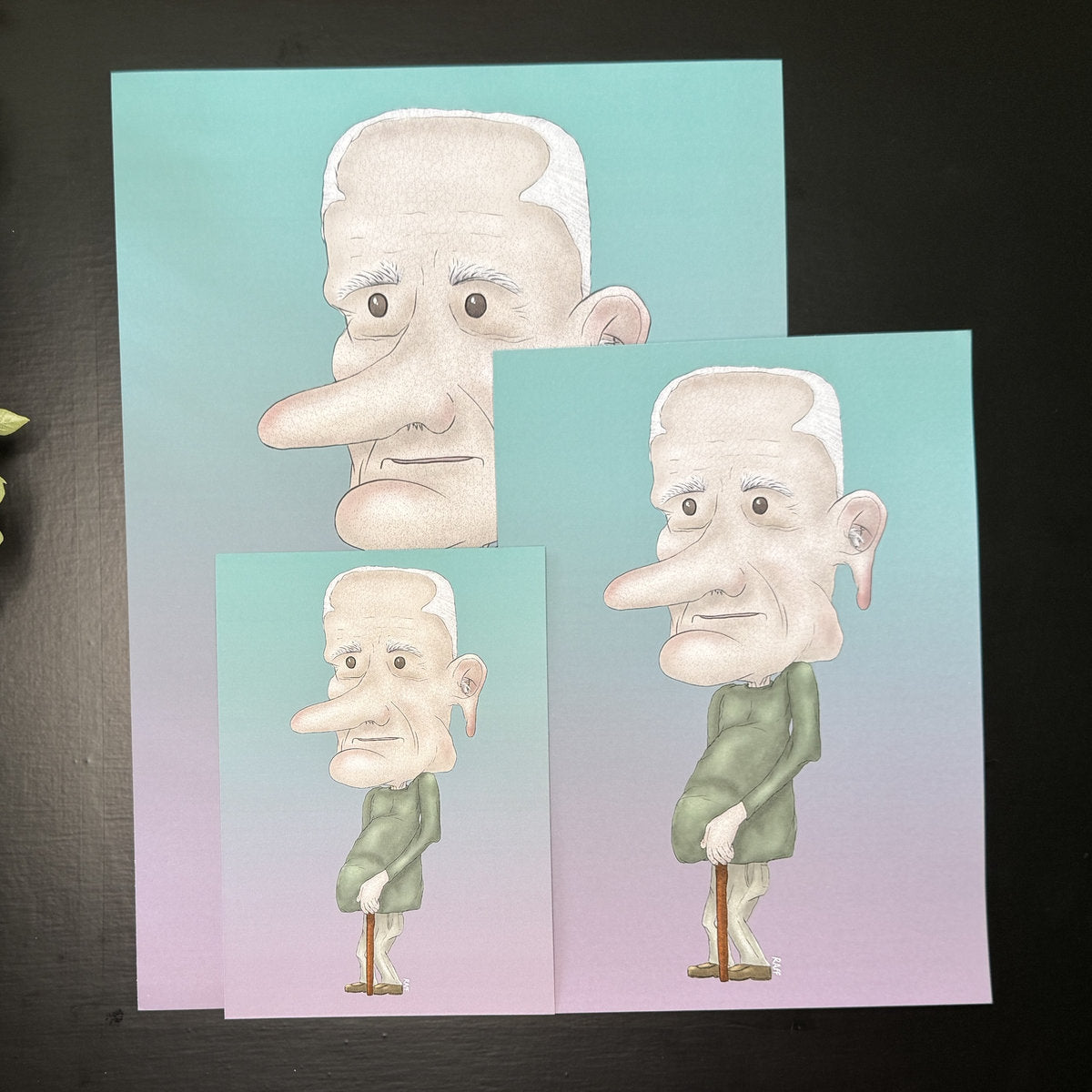 Old Man - Art Print