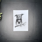 Perturbed Owl - Art Print