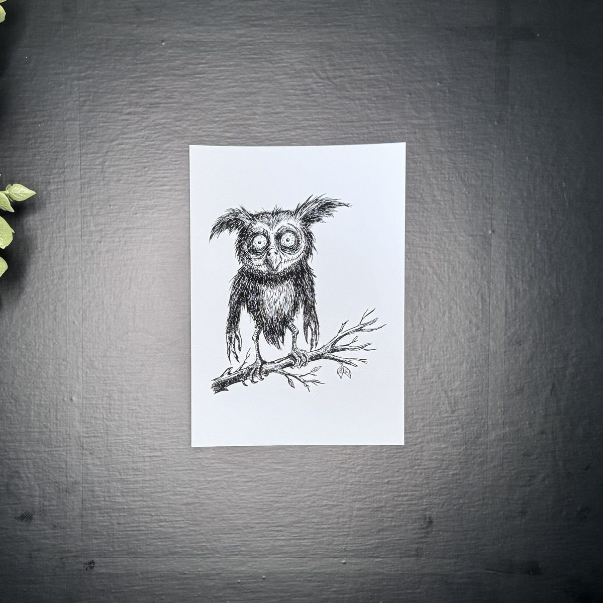 Perturbed Owl - Art Print