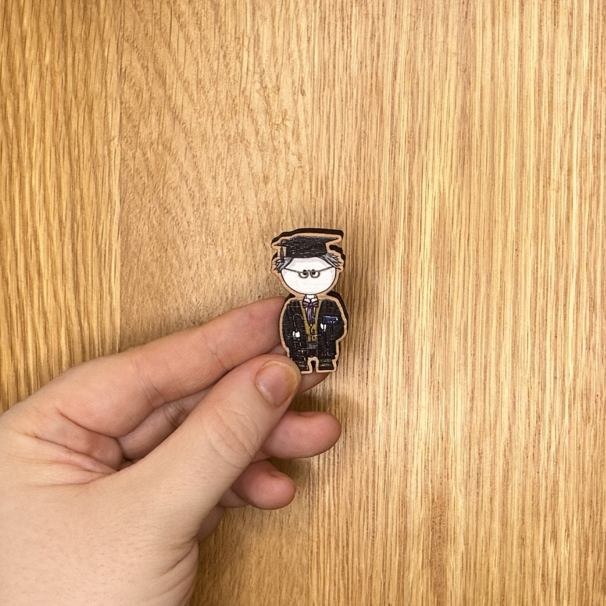 Professor - Wooden Pin