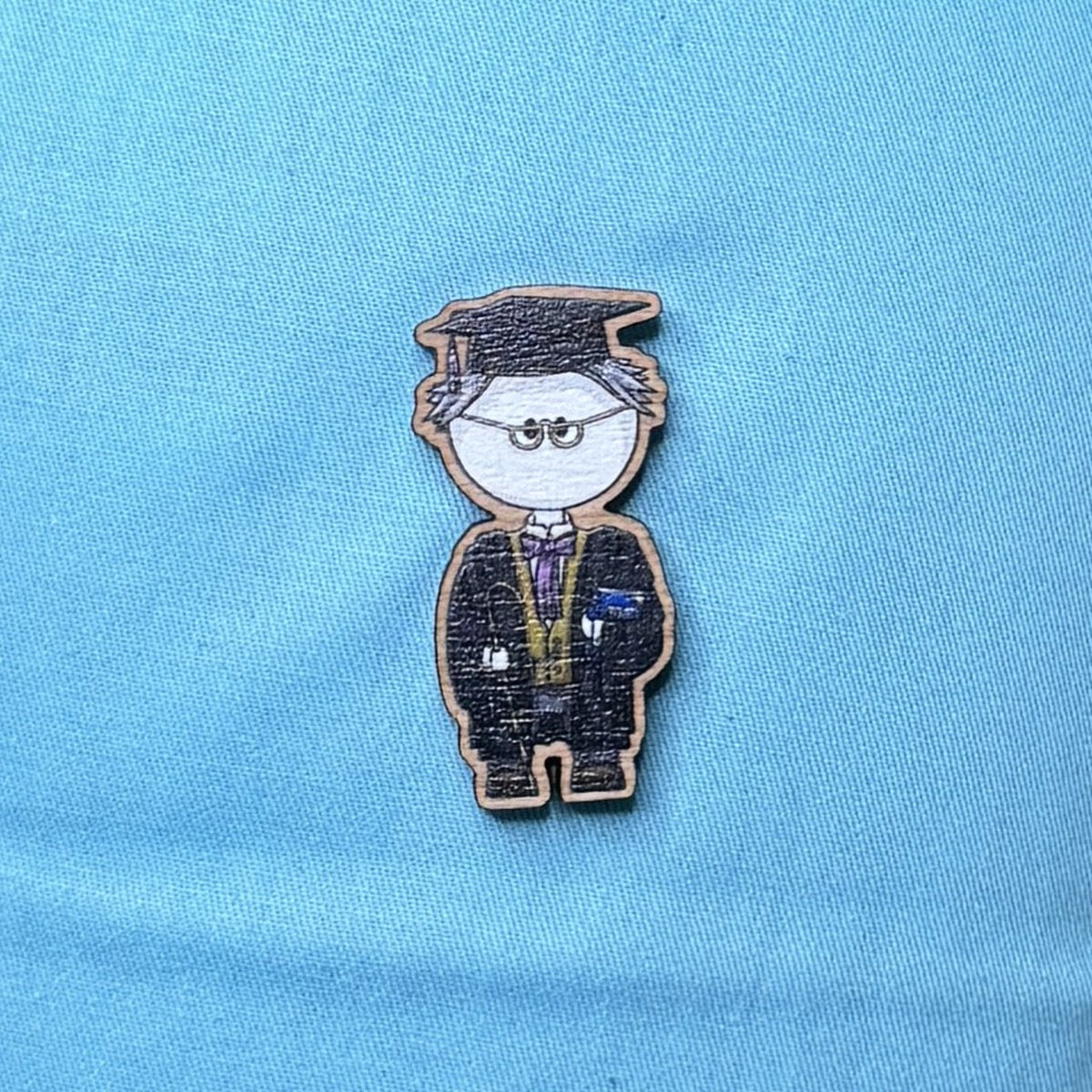 Professor - Wooden Pin