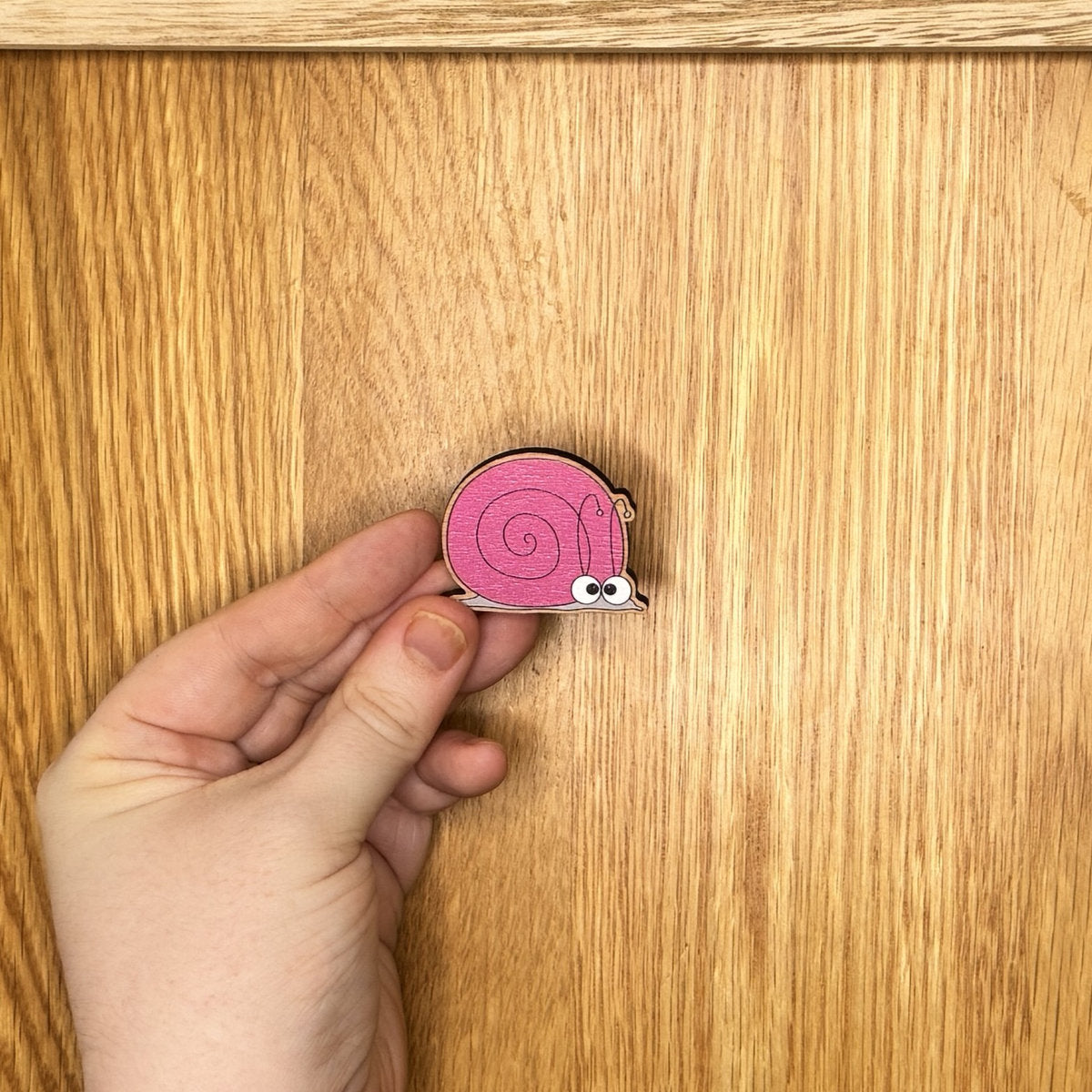 Snail - Wooden Pin