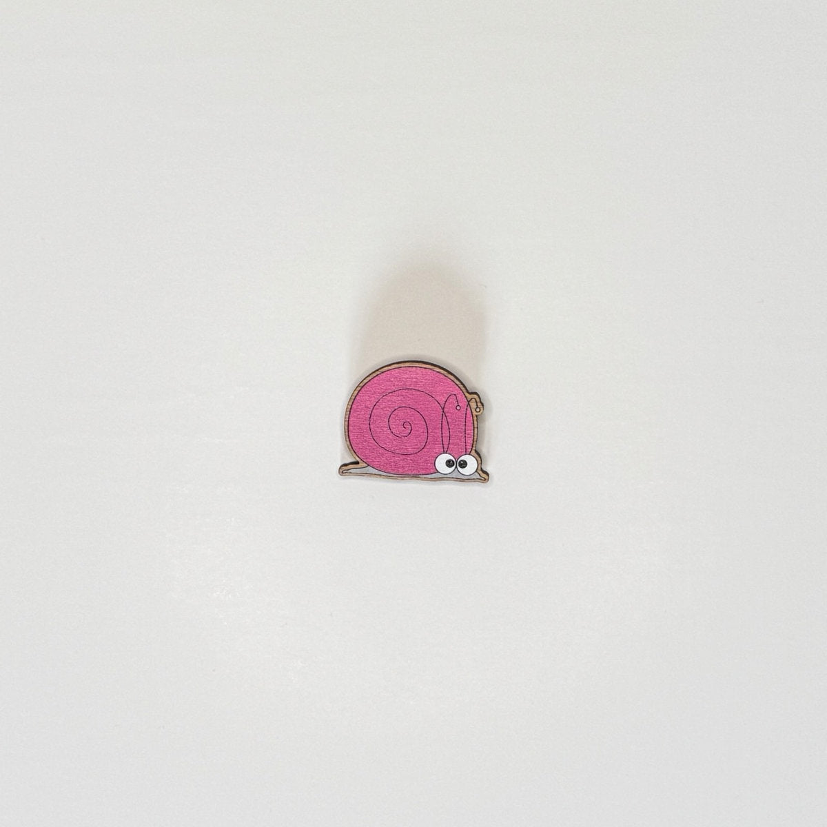 Snail - Wooden Pin