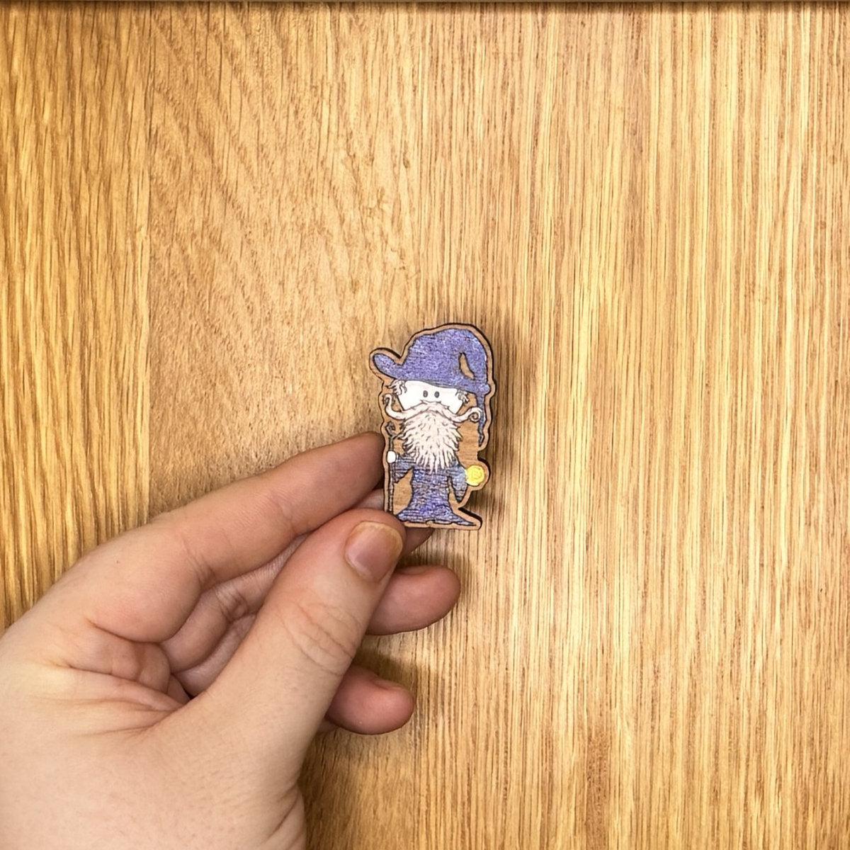 Wizard - Wooden Pin