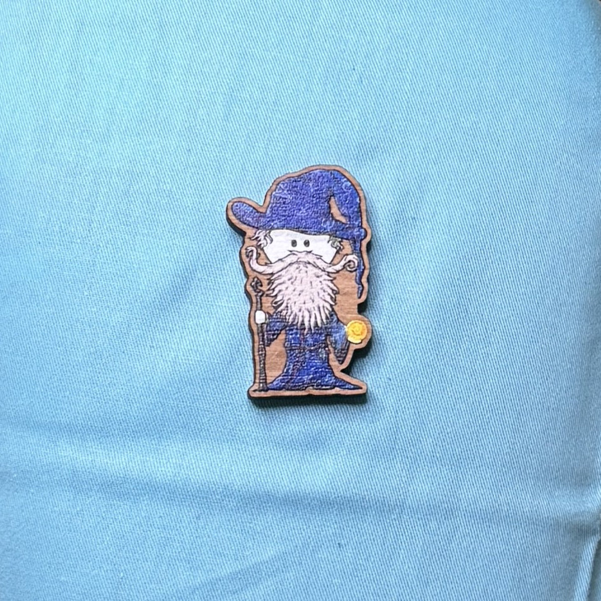Wizard - Wooden Pin