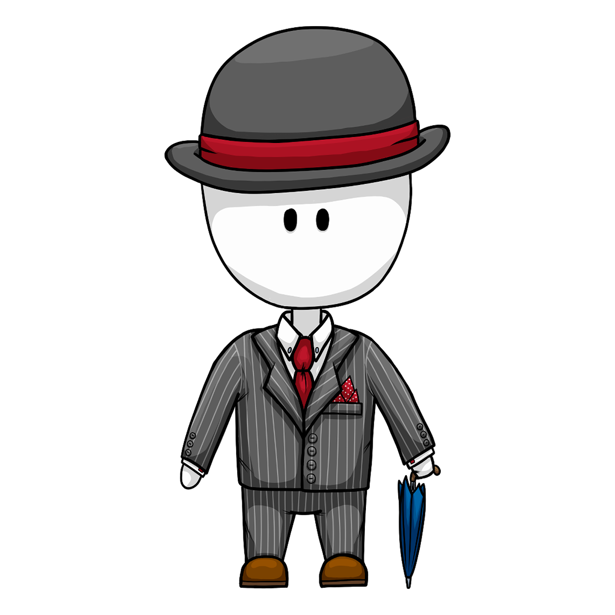 Businessman - Wooden Pin