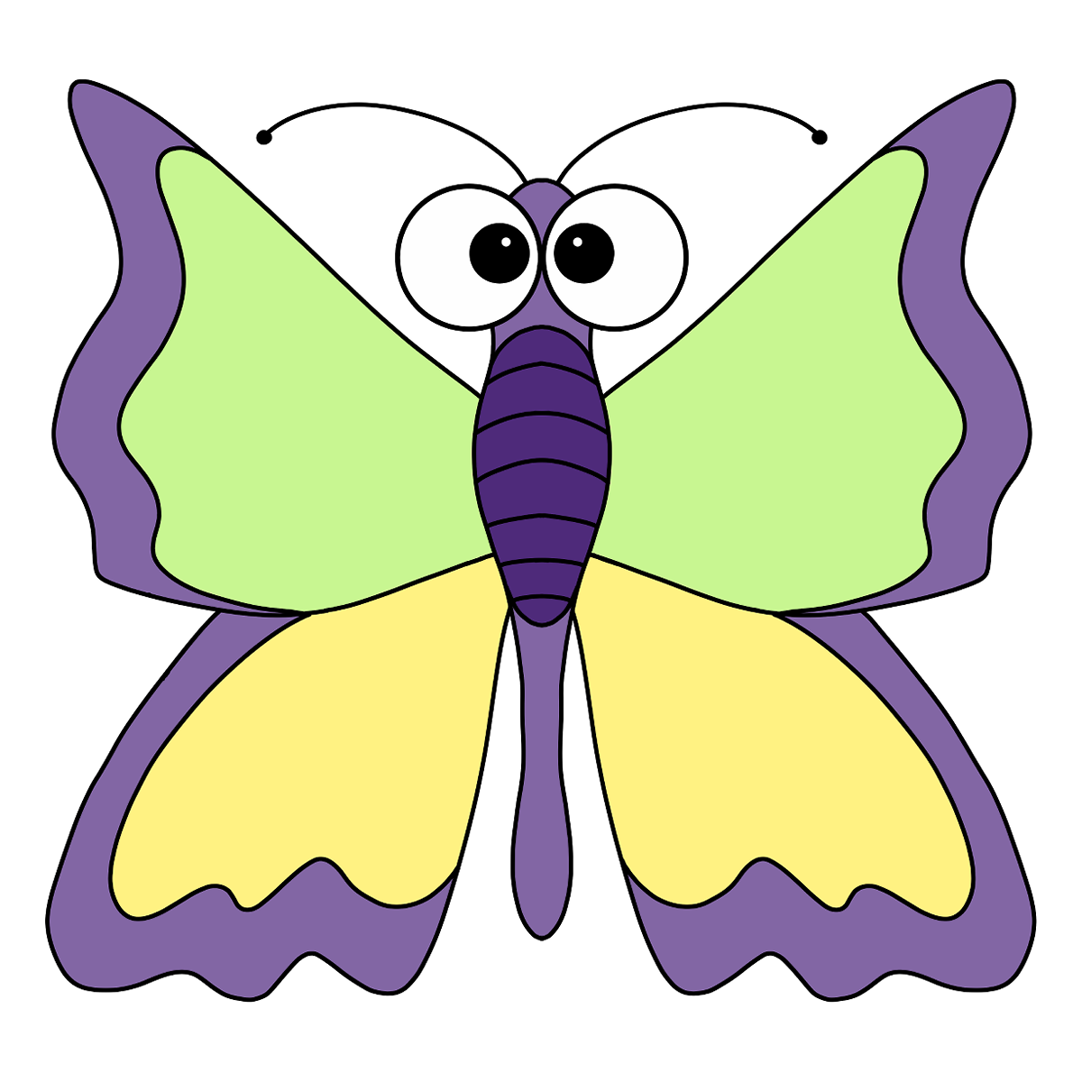 Butterfly - Wooden Pin