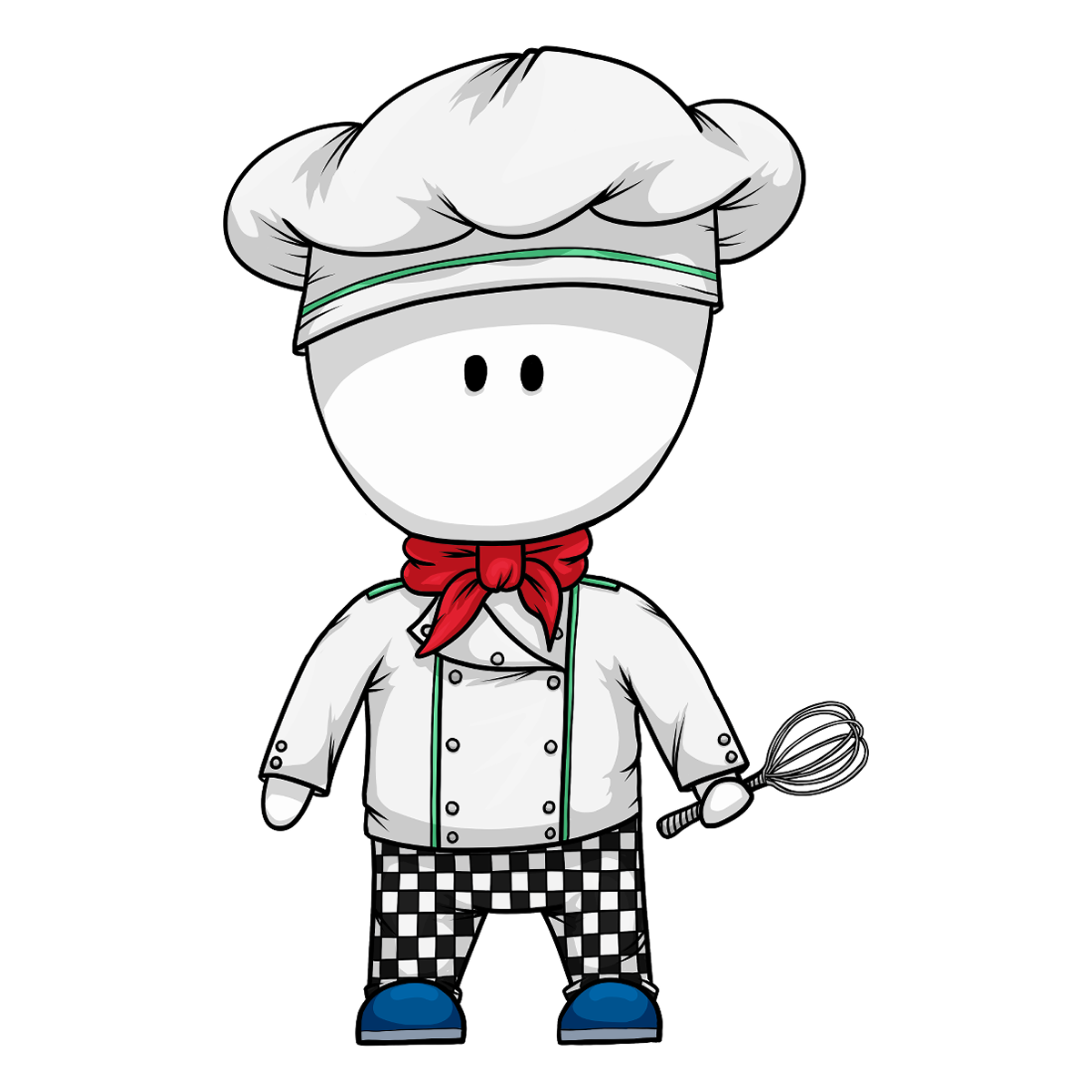 Chef - Wooden Pin