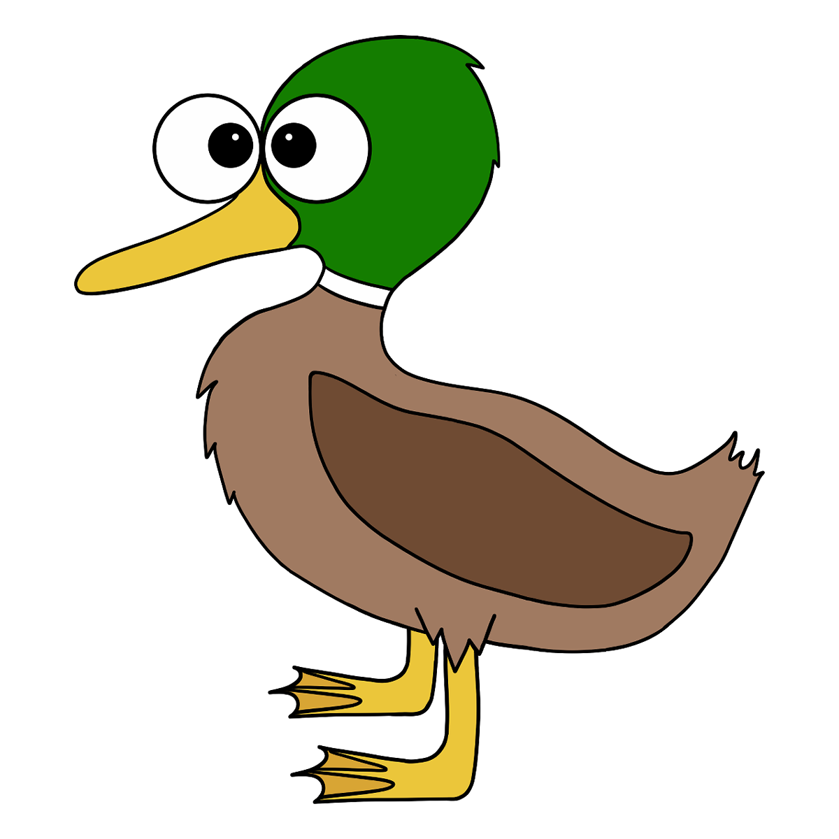 Duck (Drake) - Wooden Pin
