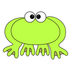 Frog - Wooden Pin