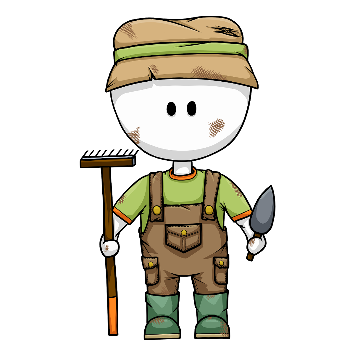 Gardener - Wooden Pin